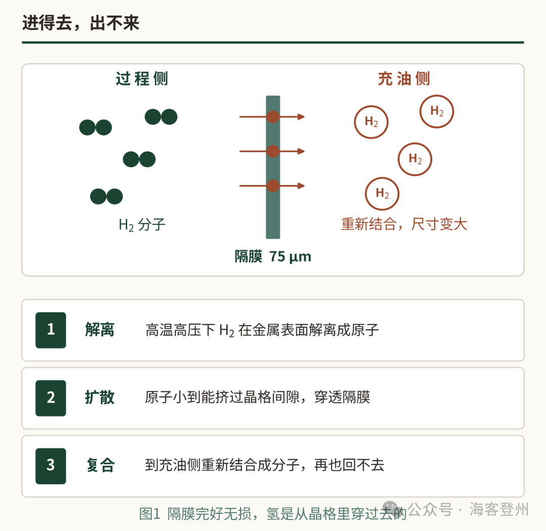 隔膜一条裂纹都没有,硅油却少了一半