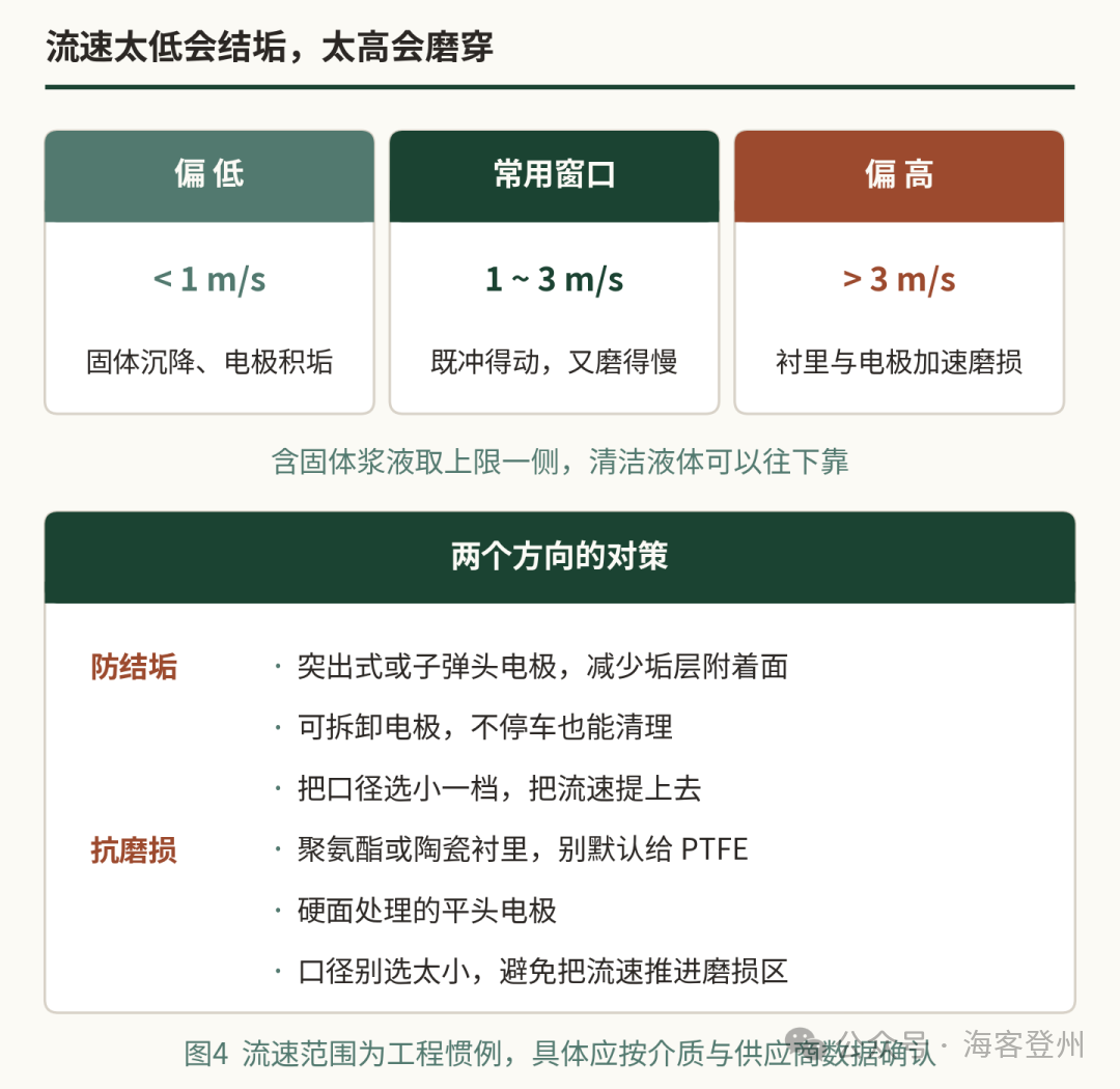 电磁流量计没有活动件,但它一样会被磨坏