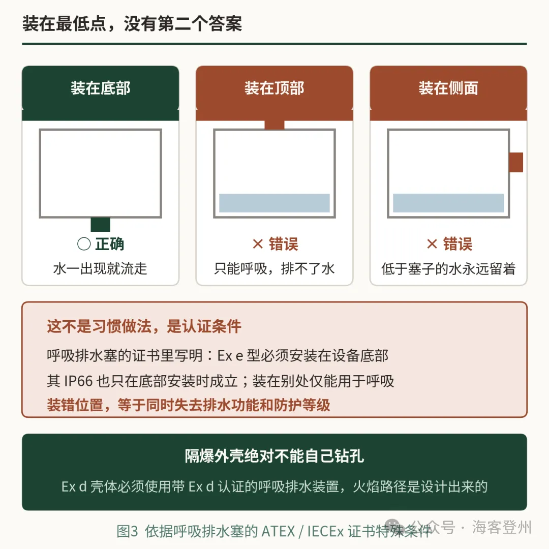 壳体标着 IP66,打开一看还是半腔水